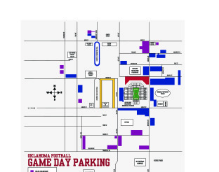 View OU Gameday Parking Map